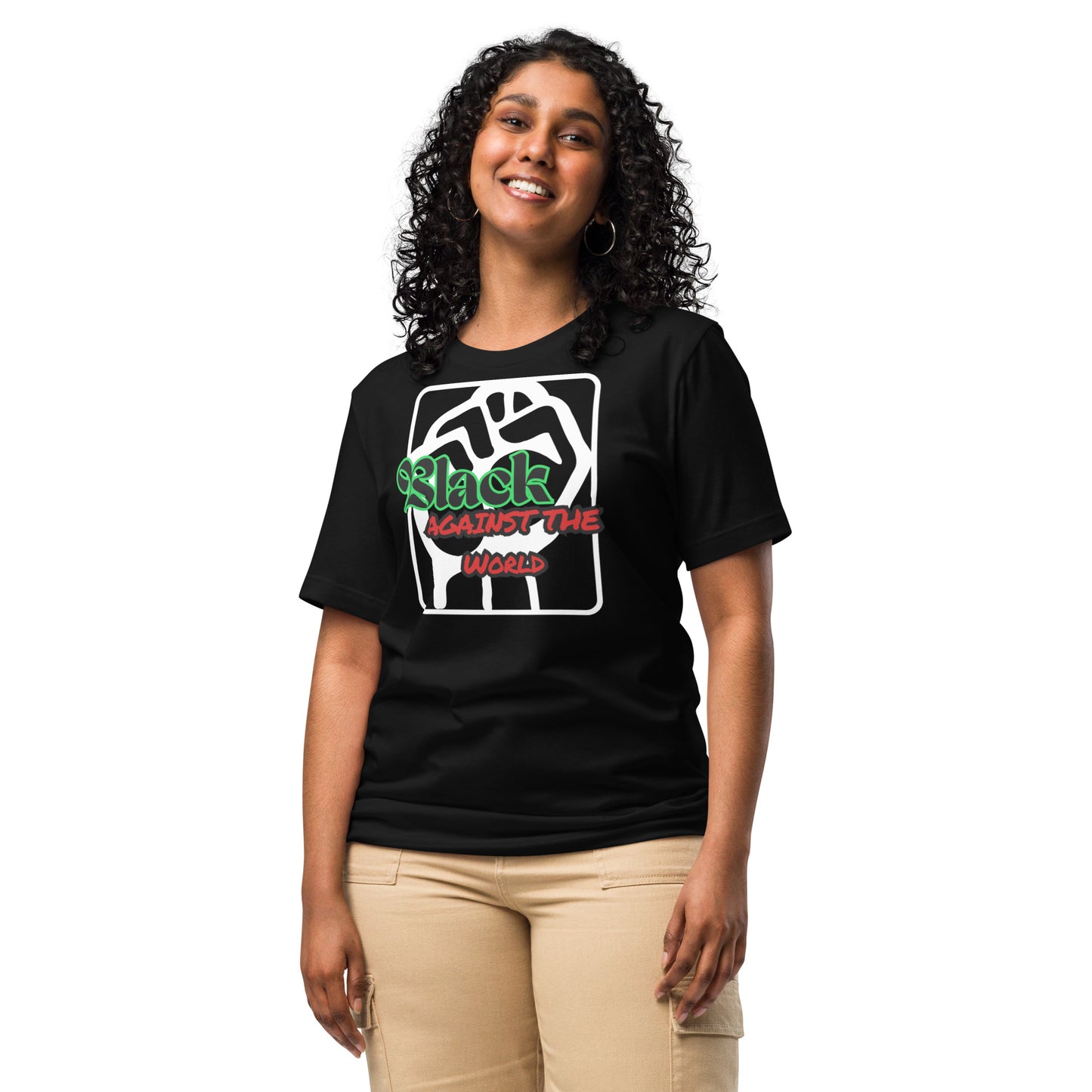 BATW Design 5 Premium cotton T-shirt BLACK Unisex