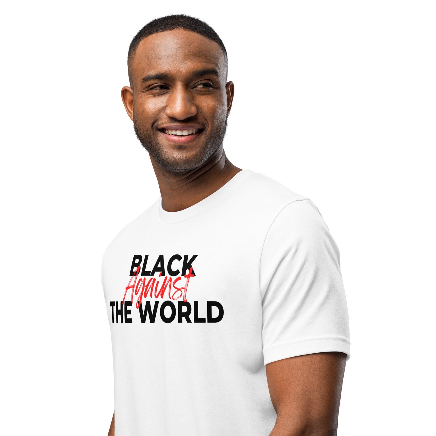 BATW Design 2 Premium cotton T-shirt WHITE Unisex