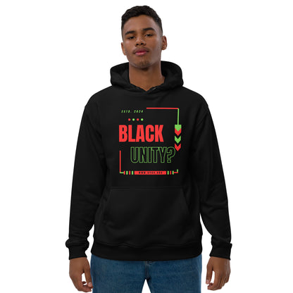 BATW Design 1 Premium Eco hoodie BLACK/WHITE Unisex