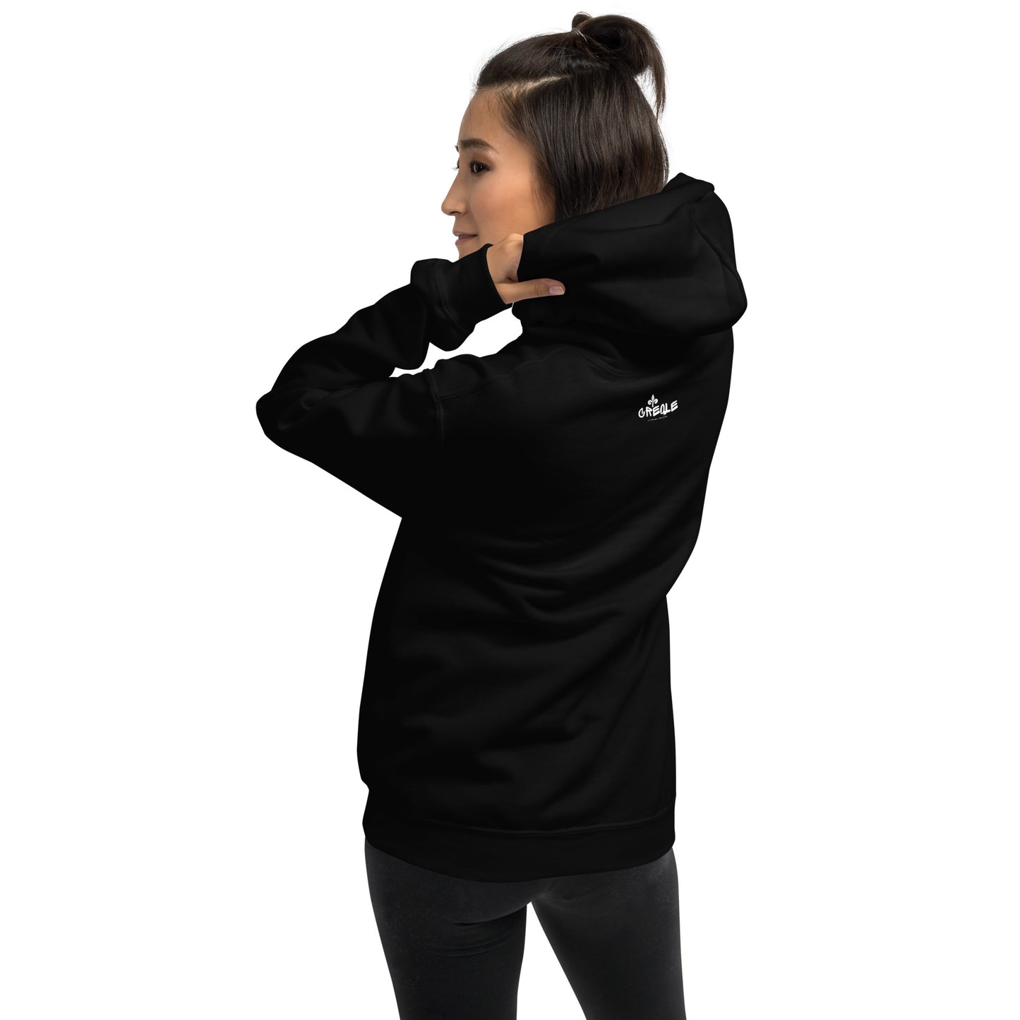 RRR Detroit Unisex Hoodie BLACK/RED