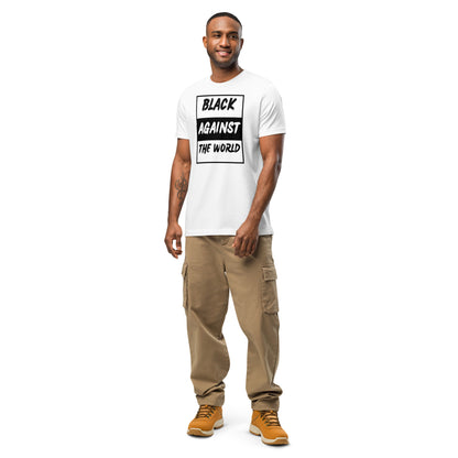 BATW Design 4 Premium cotton T-shirt WHITE Unisex